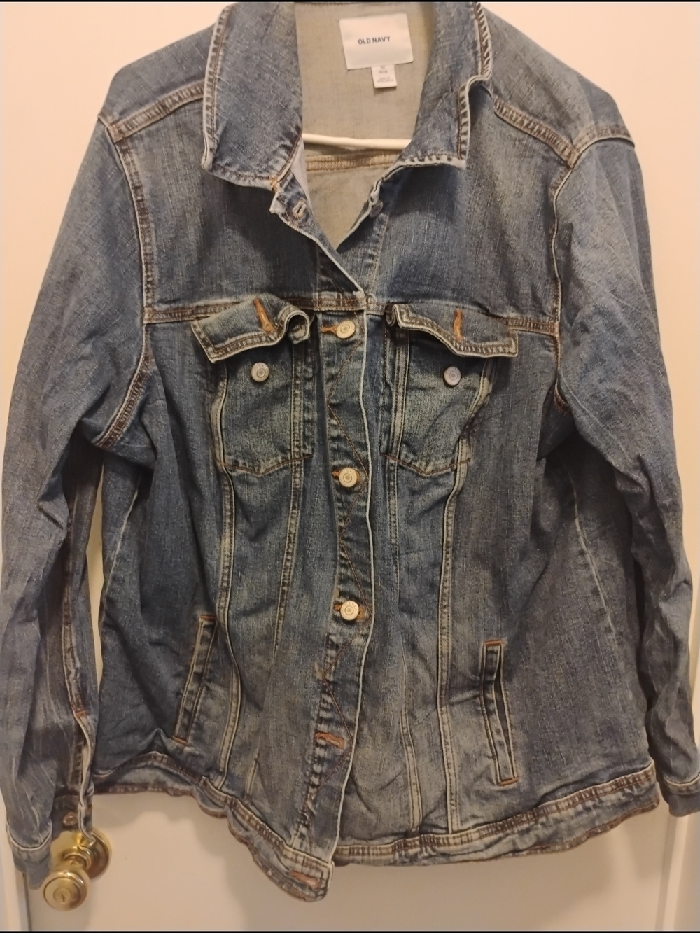 Old Navy Vintage-Style Blue Denim Jacket